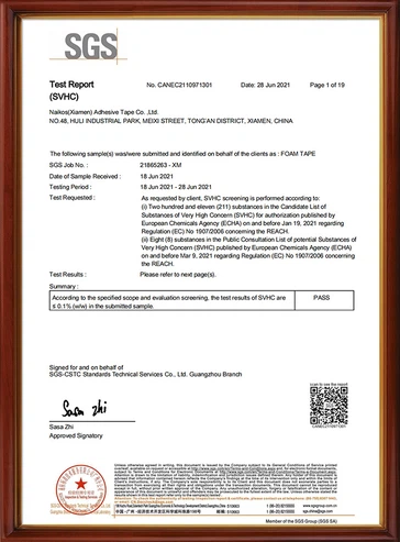 REACH-Certificate REACH-Certificate